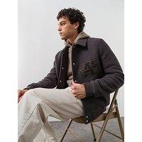 Allsaints Royce Casual Jacket - Dark Brown