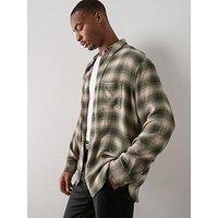 Allsaints Lumley Long Sleeve Checked Shirt