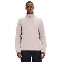 Berghaus Mens Prism 1/2 Zip Fleece - Brown