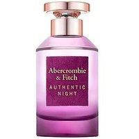 Abercrombie & Fitch Abercrombie & Fitch Authentic Night For Women Eau De Parfum 100Ml