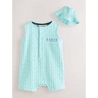 Ted Baker Baby Boys 2 Piece Hat Set - Green
