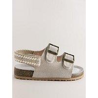 Ted Baker Baby Boys Buckle Footbed Sandals - Beige