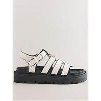 Ted Baker Girls Chunky Buckle Sandals - White