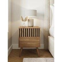 Gfw Rowen 2 Drawer Bedside Table - Fsc Certified