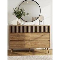 Gfw Rowen 3+3 Drawer Chest - Fsc Certified