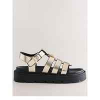 Ted Baker Girls Chunky Buckle Sandals - Gold