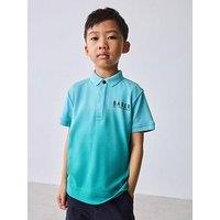 Ted Baker Boys Ombre Polo Shirt - Blue