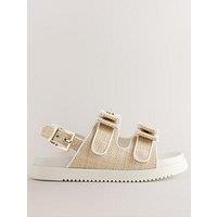Ted Baker Older Girls Strap Buckle Sandals - Beige