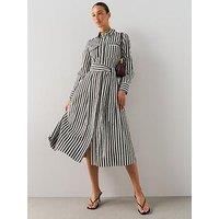 The Very Collection Utility Volume Hem Shirt Dress - Cream