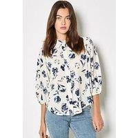 Apricot Pressed Daisy Shirt