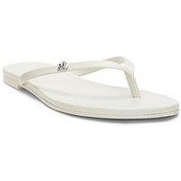 Lauren By Ralph Lauren Raquel Sandals Flip Flop - White