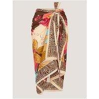 Monsoon Iris Floral Sarong