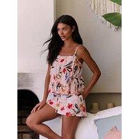 B By Ted Baker Cami Short Set - Pink Multi