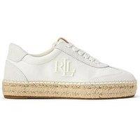 Lauren By Ralph Lauren Luize Snkr-Sneakers-Low Top Lace - White