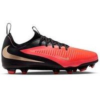 Nike Big Kids' Phantom 6 Low Academy Multi Ground Football Boots - Black