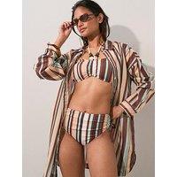 The Very Collection Stripe Beach Shirt