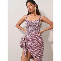 The Very Collection Geo Printed Sarong