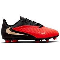 Nike Big Kids' Phantom 6 Low Club Multi Ground Football Boots - Black