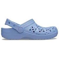 Crocs Classic Floral Cut Out Clog T