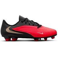 Nike Big Kids' Phantom 6 Low Club Multi Ground Football Boots - Black