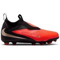 Nike Big Kids' Phantom 6 High Academy Multi Ground Football Boots - Black