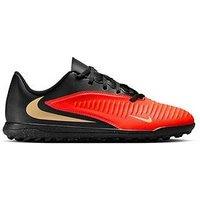 Nike Big Kids' Phantom 6 Low Club Astro Turf Football Boots - Black