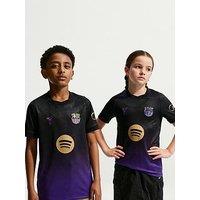 Nike Boys Fc Barcelona Away Dri-Fit Stadium Replica Jersey - Purple
