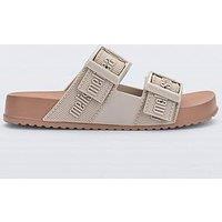 Mini Melissa Cozy Slide Sandal - Beige