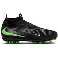 Nike Junior Phantom 6 High Academy All Ground Football Boots - Black