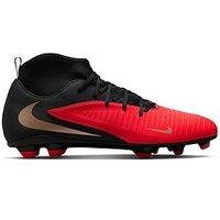 Nike Mens Phantom 6 High Club Multi Ground Football Boots - Black