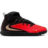 Nike Big Kids' Phantom 6 High Club Astro Turf Football Boots - Black