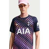 Nike Mens Tottenham Hotspur Dri-Fit Away Stadium Short Sleeve Replica Jersey - Navy