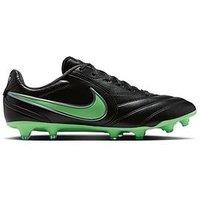 Nike Mens Tiempo Ligera Pro Firm Ground Football Boots - Black