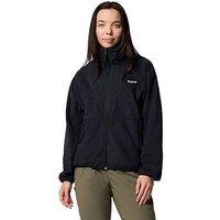 Columbia Womens Sequoia Grove Full Zip Fleece - Black