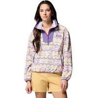 Columbia Womens Sequoia Grove Printed Half Zip - White Print