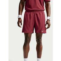 Nike Mens Tennis Court Victory Dri-Fit 7 Inch Shorts - Red