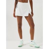 Nike Womens Tennis Victory Dri-Fit Straight Skirt - White