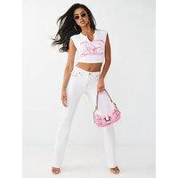 True Religion Bootcut Jeans - White