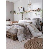 The Fine Bedding Company Luxury Cotton Goose Down 10.5 Tog Duvet