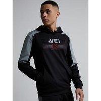 Zavetti Canada Viarello Poly Fleece Hoodie - Black