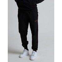 Zavetti Canada Viarello Cuffed Poly Fleece Joggers - Black