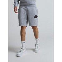 Zavetti Canada Botticini Compatto Loop Back Fleece Shorts - Light Grey