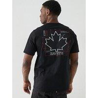 Zavetti Canada Kimatio Back Graphic T-Shirt - Black