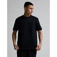 Alessandro Zavetti Ultizzi Woven Tech Pocket T-Shirt - Black
