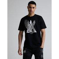 Alessandro Zavetti Aquila Graphic T-Shirt - Black