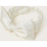 Monsoon Girls Bridesmaid Bow Aliceband - Ivory