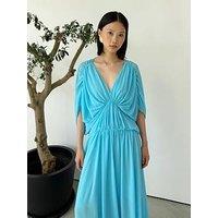 Jovanna Tullies Midi Dress - Blue