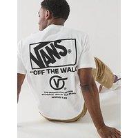 Vans Mens Stacked Hi Short Sleeve T-Shirt - White