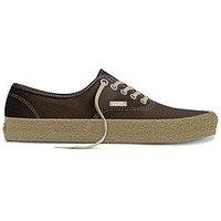 Vans Unisex Authentic Canvas Shoes - Brown