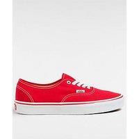 Vans Unisex Authentic Canvas Trainers- Red